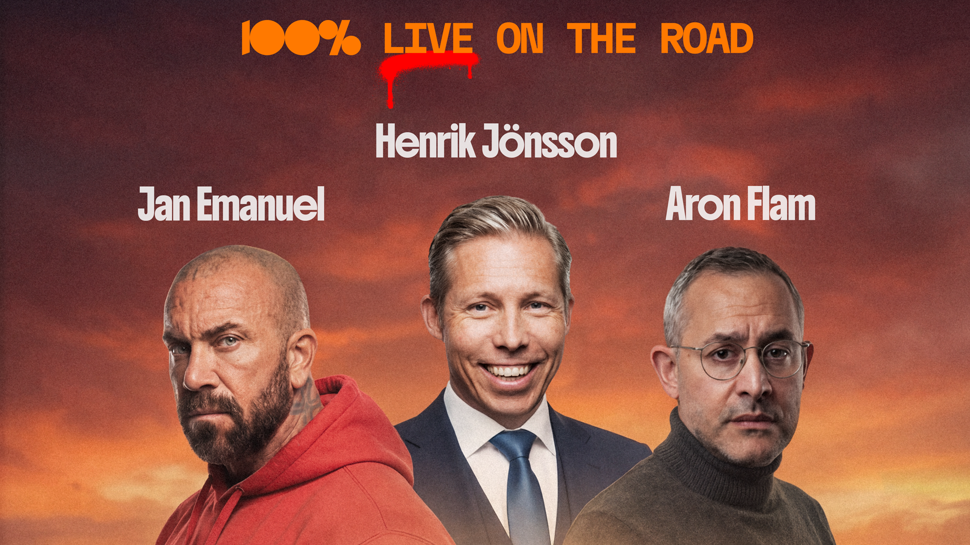 Henrik Jönsson, Jan Emanuel och Aron Flam räddar Sverige