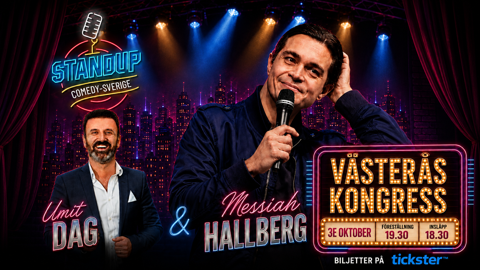 Messiah Hallberg & Ümit Dag TILL VÄSTERÅS